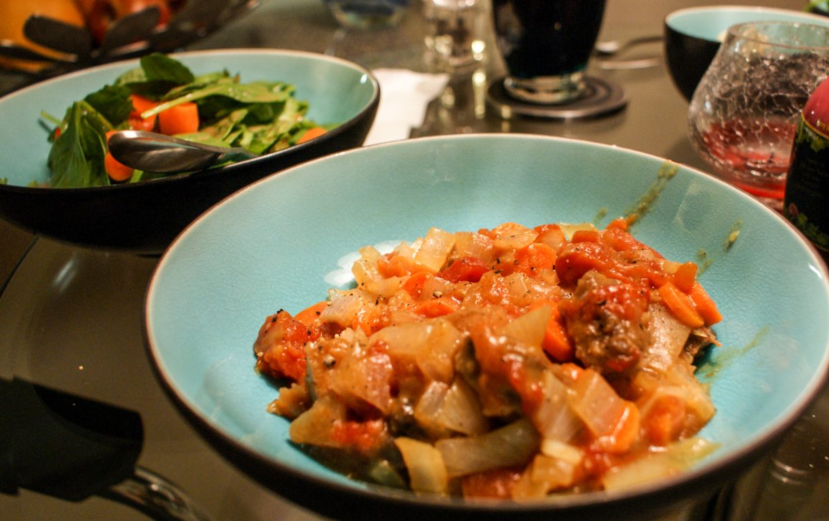Swiss Steak with Venison